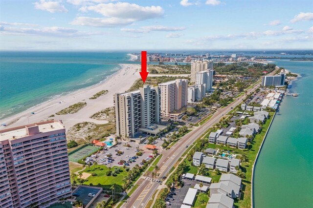 1290 Gulf Blvd Unit 702, Clearwater Beach, FL 33767 - view of urban area with expansive coastline