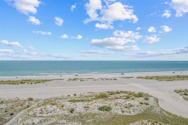 1290 Gulf Blvd Unit 702, Clearwater Beach, FL 33767 - water view with nearby beach