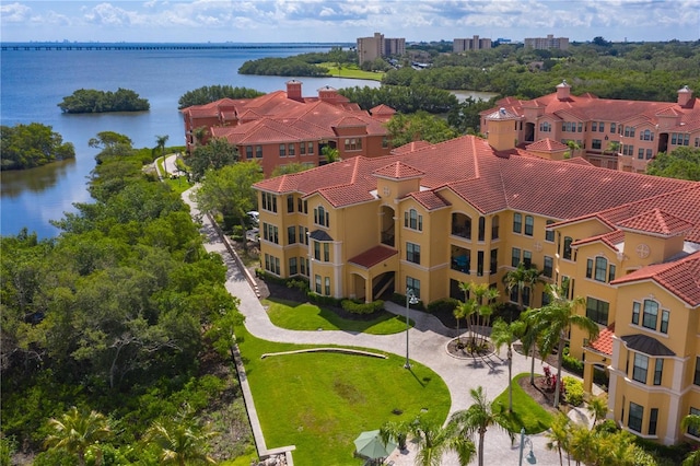 2724 Via Murano Unit 639, Clearwater, FL 33764 - drone / aerial view of a nearby body of water