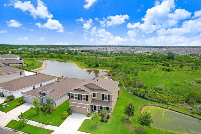 5430 Thistle Field Ct, Wesley Chapel, FL 33545 - aerial view of a nearby body of water