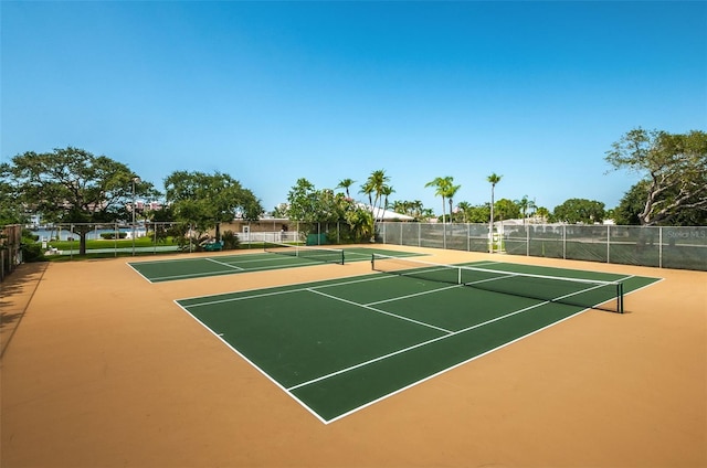 14534 Yacht Club Blvd, Seminole, FL 33776 - view of tennis court featuring community basketball court