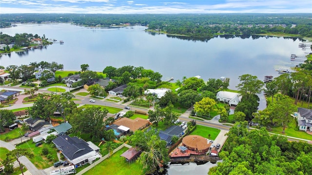 1609 Haven Bnd, Tampa, FL 33613 - aerial perspective of suburban area with a nearby body of water