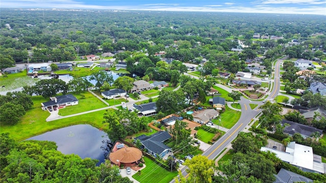 1609 Haven Bnd, Tampa, FL 33613 - aerial overview of property's location featuring a large body of water and nearby suburban area
