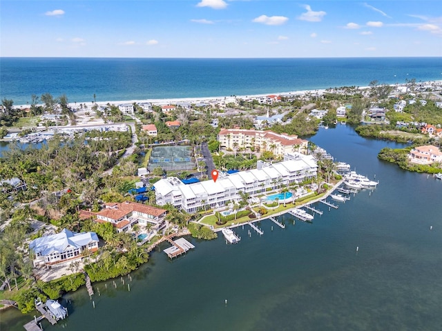 615 Dream Island Pl Unit 210, Longboat Key, FL 34228 - aerial view of a large body of water