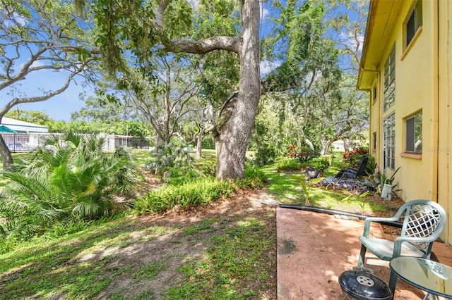 2003 Greenbriar Blvd Unit 8, Clearwater, FL 33763 - view of yard with a patio area