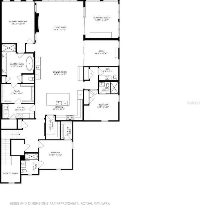 19781 Marino Lake Cir Unit 202, Miromar Lakes, FL 33913 - view of home floor plan