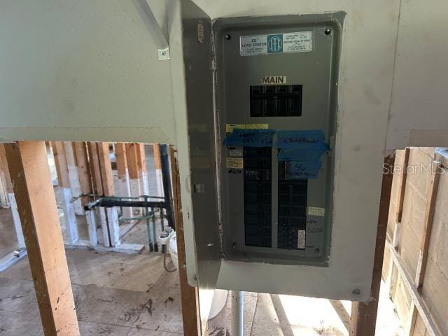 3901 N Nokomis Pt, Crystal River, FL 34428 - utility room with electric panel
