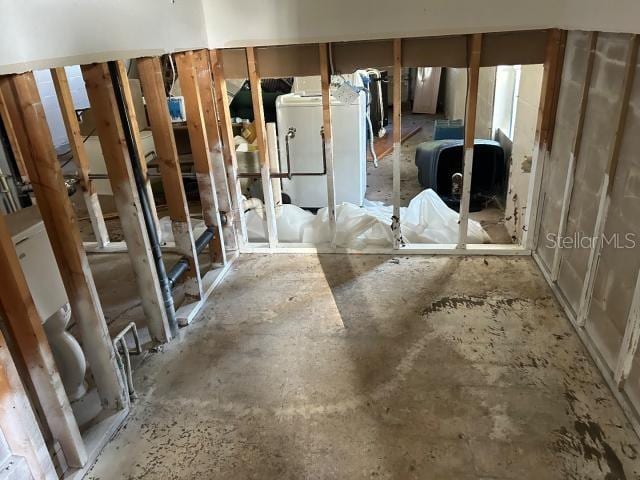 3901 N Nokomis Pt, Crystal River, FL 34428 - basement featuring washer / dryer