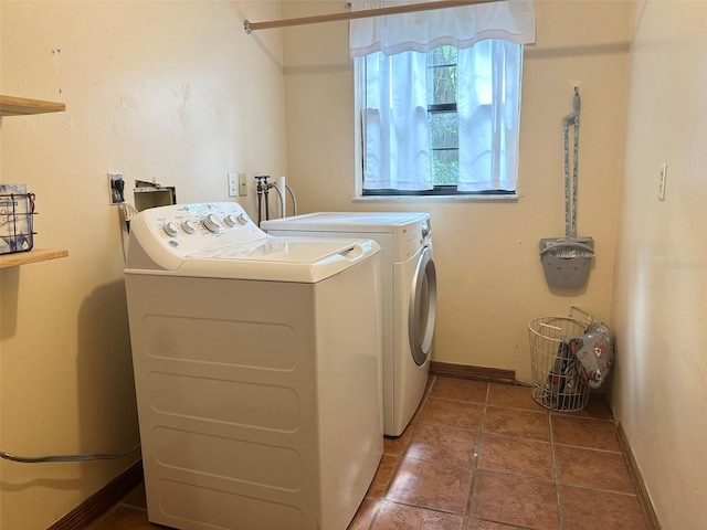 6262 E Rector St, Inverness, FL 34452 - laundry area featuring washer and clothes dryer and baseboards