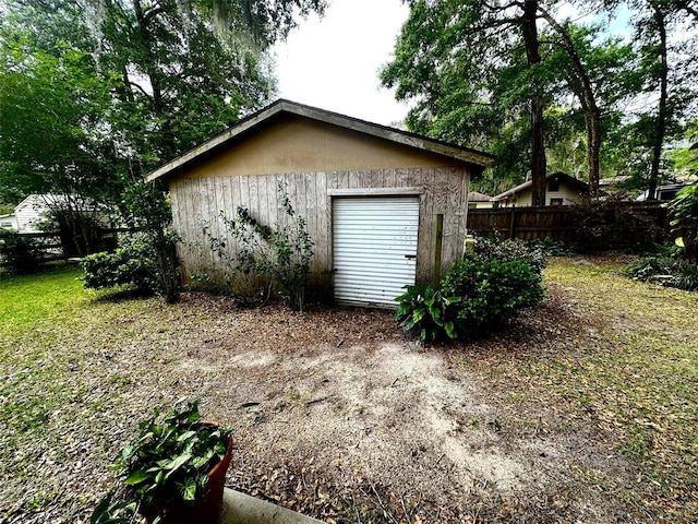 6262 E Rector St, Inverness, FL 34452 - view of garage