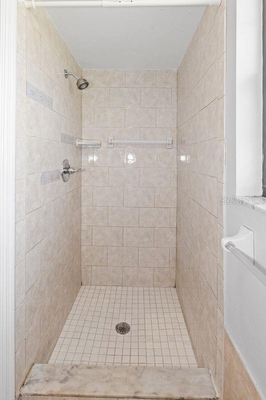 7322 Ellis Ln, Port Charlotte, FL 33981 - bathroom featuring a tile shower