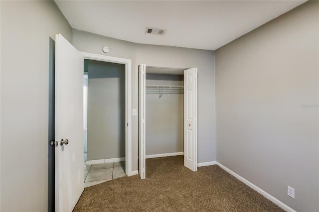 310 SW 76th Ter, North Lauderdale, FL 33068 - unfurnished bedroom with carpet floors and a closet