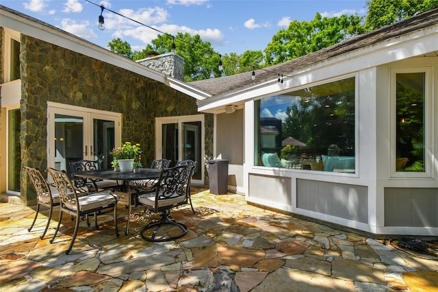 16205 Sentry Woods Ct, Odessa, FL 33556 - view of patio featuring outdoor dining area