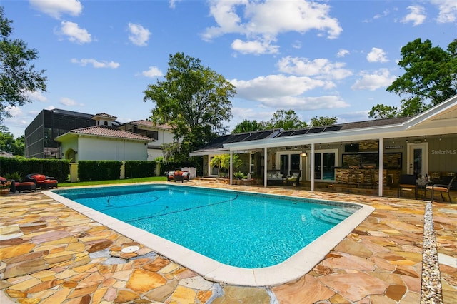 16205 Sentry Woods Ct, Odessa, FL 33556 - view of pool with a patio area