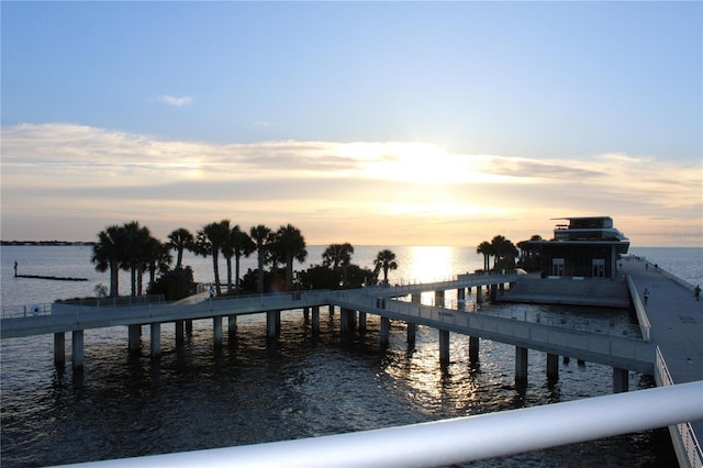4211 28th Ave N, Saint Petersburg, FL 33713 - dock with a water view and a pier