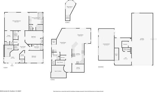 6543 Louise Ct, Hudson, FL 34667 - view of room layout
