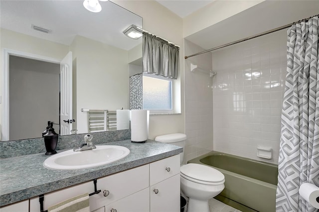 9619 Towanda Ln, Port Richey, FL 34668 - full bathroom featuring vanity and shower / bath combo