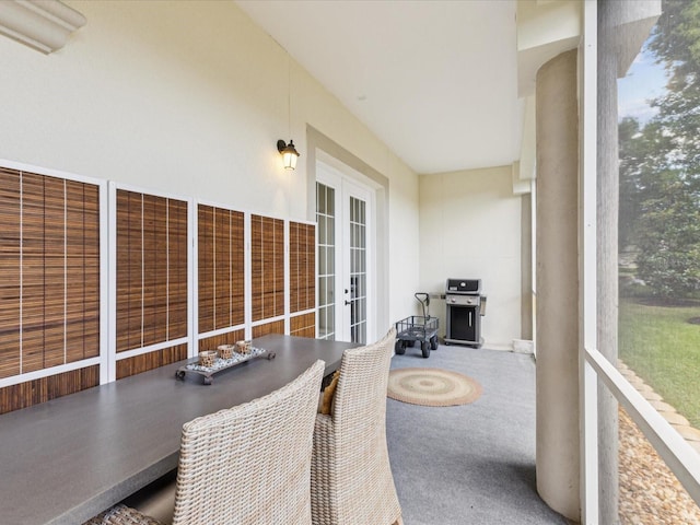 1340 Bayshore Blvd Unit 502, Dunedin, FL 34698 - sunroom / solarium featuring french doors