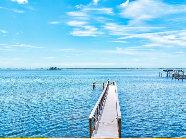 1340 Bayshore Blvd Unit 502, Dunedin, FL 34698 - dock featuring a water view