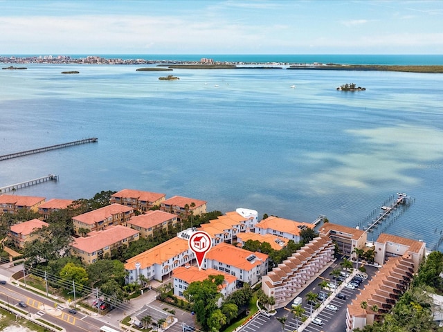 1340 Bayshore Blvd Unit 502, Dunedin, FL 34698 - drone / aerial view of a large body of water