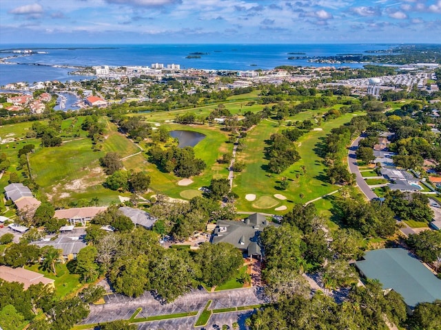 1340 Bayshore Blvd Unit 502, Dunedin, FL 34698 - aerial view of property and surrounding area with a nearby body of water and a local golf course