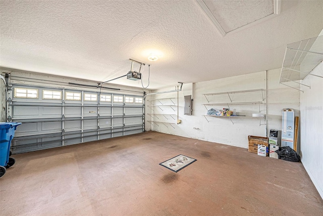1914 Sassafras Dr, Wesley Chapel, FL 33543 - garage featuring a garage door opener and electric panel