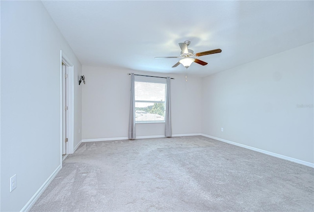 208 English Heritage Pl, Dover, FL 33527 - spare room with light colored carpet and a ceiling fan
