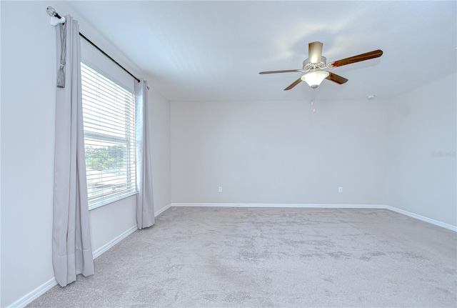 208 English Heritage Pl, Dover, FL 33527 - empty room with light carpet and ceiling fan