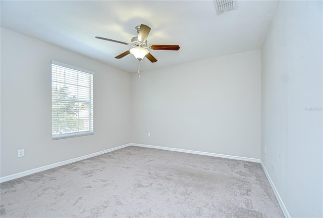 208 English Heritage Pl, Dover, FL 33527 - carpeted spare room featuring ceiling fan and baseboards