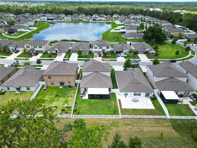12835 Wildflower Meadow Dr, Riverview, FL 33579 - aerial view of residential area featuring a large body of water