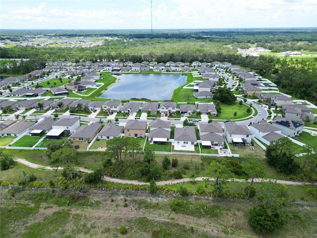 12835 Wildflower Meadow Dr, Riverview, FL 33579 - aerial overview of property's location featuring a nearby body of water and nearby suburban area
