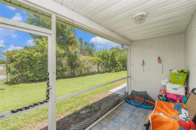 5501 67th Ave N Unit 11, Pinellas Park, FL 33781 - view of unfurnished sunroom