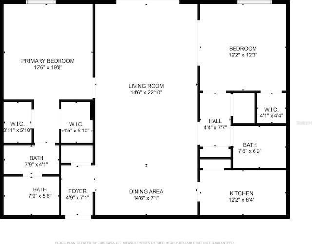 400 64th Ave Unit 1105, St Pete Beach, FL 33706 - view of room layout