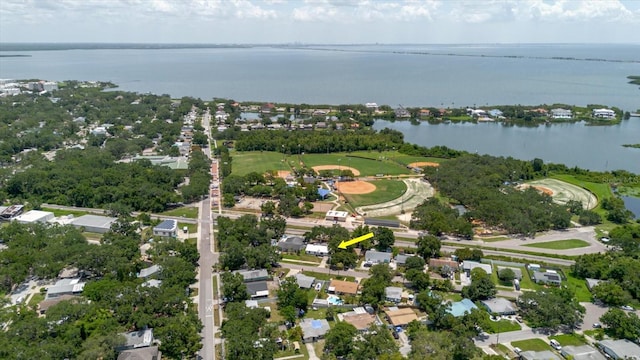 706 E Gate Dr, Safety Harbor, FL 34695 - aerial view of property and surrounding area featuring a nearby body of water