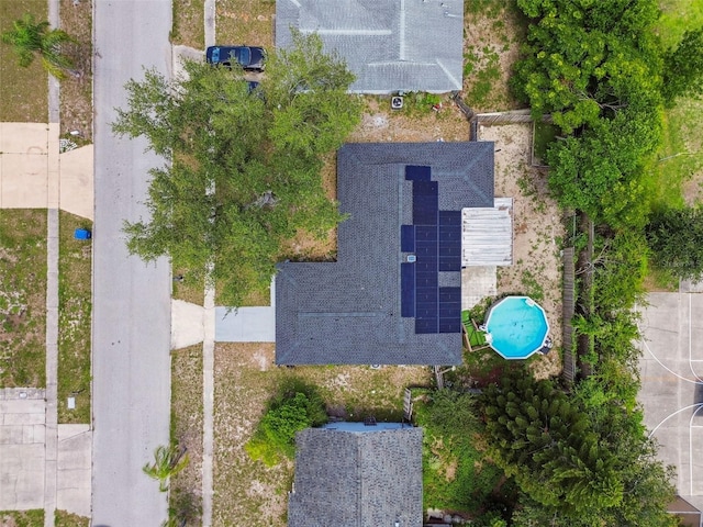 6200 13th Ave, New Port Richey, FL 34653 - drone / aerial view of a pool area