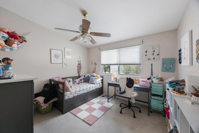 9205 Jakes Path, Largo, FL 33771 - bedroom featuring carpet and ceiling fan
