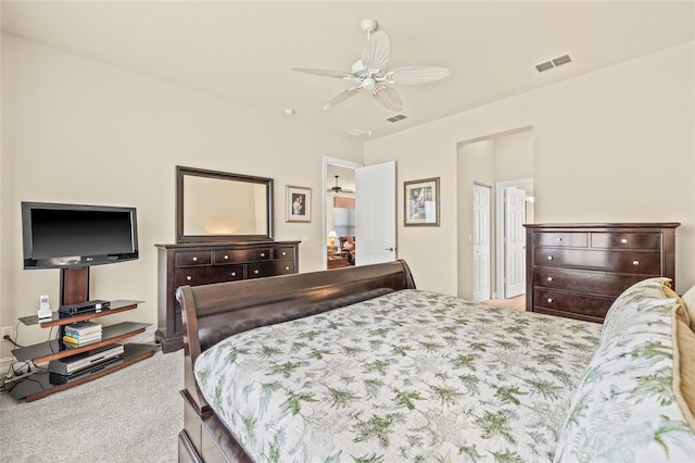 4911 Rock Island Ct, Wimauma, FL 33598 - carpeted bedroom featuring ceiling fan