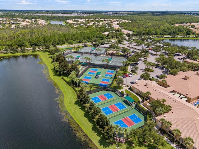 4911 Rock Island Ct, Wimauma, FL 33598 - bird's eye view of a large body of water