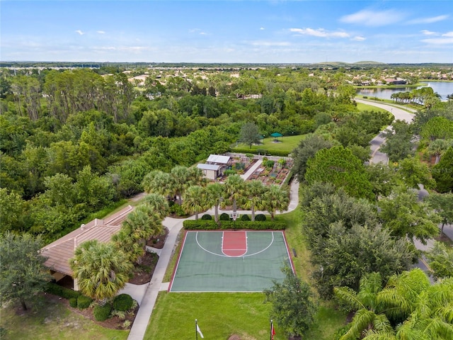 4911 Rock Island Ct, Wimauma, FL 33598 - aerial view of a nearby body of water and a forest