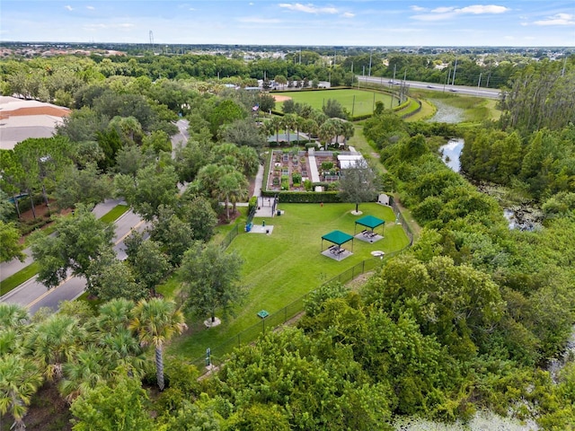 4911 Rock Island Ct, Wimauma, FL 33598 - aerial view of a tree filled landscape
