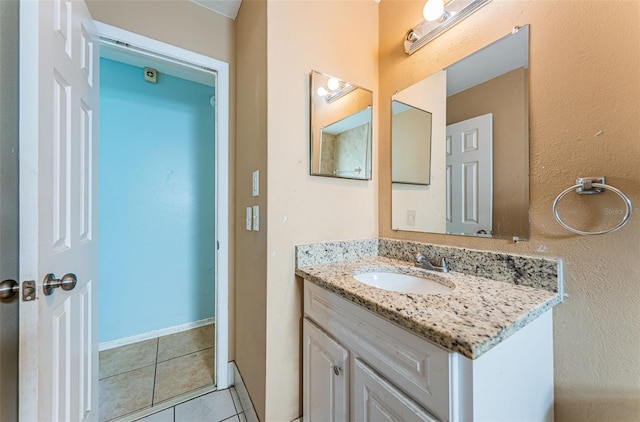 2003 Whispering Pines St, Largo, FL 33774 - bathroom featuring vanity and tile patterned flooring