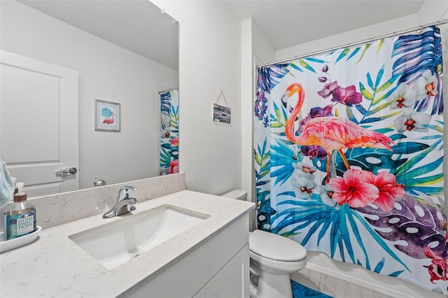 9815 Carabiner Way, Land O Lakes, FL 34637 - bathroom with vanity and toilet