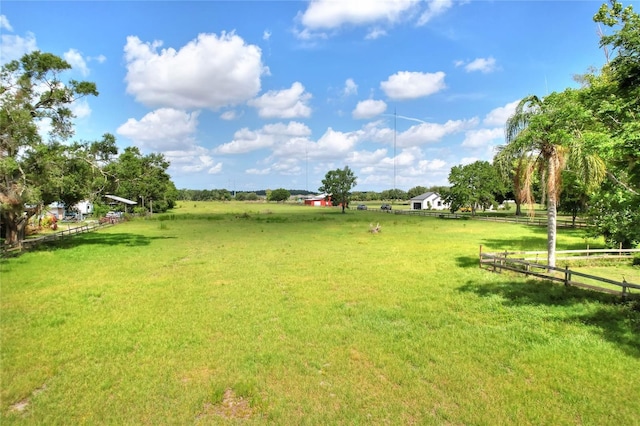 12631 Hobson Simmons Rd, Lithia, FL 33547 - view of yard with a view of countryside