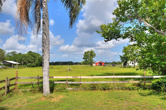 12631 Hobson Simmons Rd, Lithia, FL 33547 - view of yard with a view of countryside