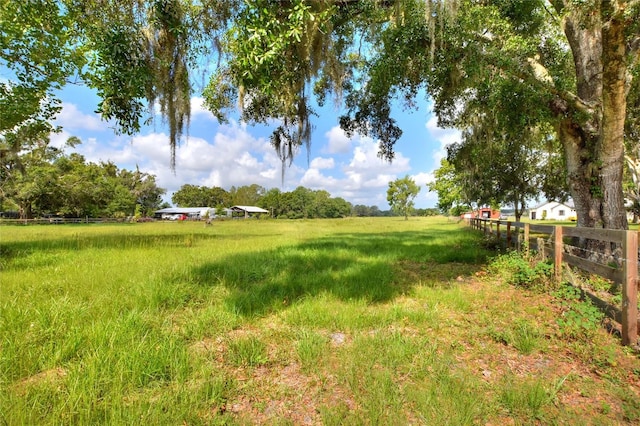 12631 Hobson Simmons Rd, Lithia, FL 33547 - view of yard with a view of countryside