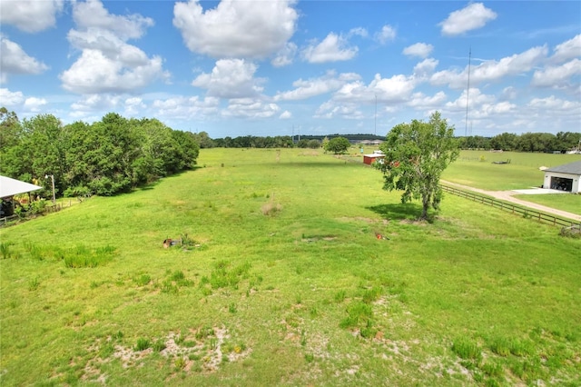 12631 Hobson Simmons Rd, Lithia, FL 33547 - view of yard with a rural view