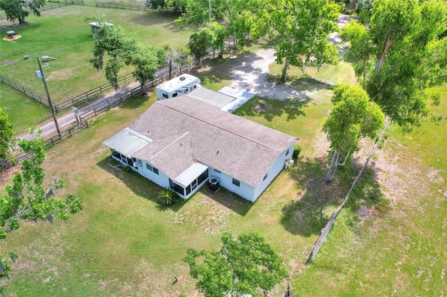 12631 Hobson Simmons Rd, Lithia, FL 33547 - view from above of property