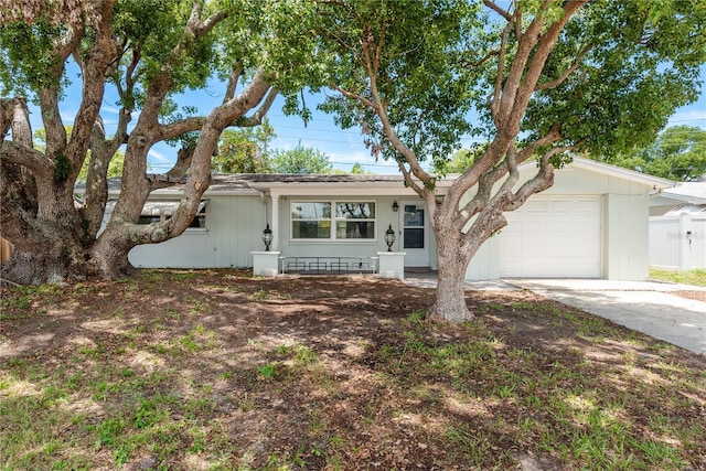 3547 Morley Dr, New Port Richey, FL 34652 - ranch-style house featuring a garage and driveway