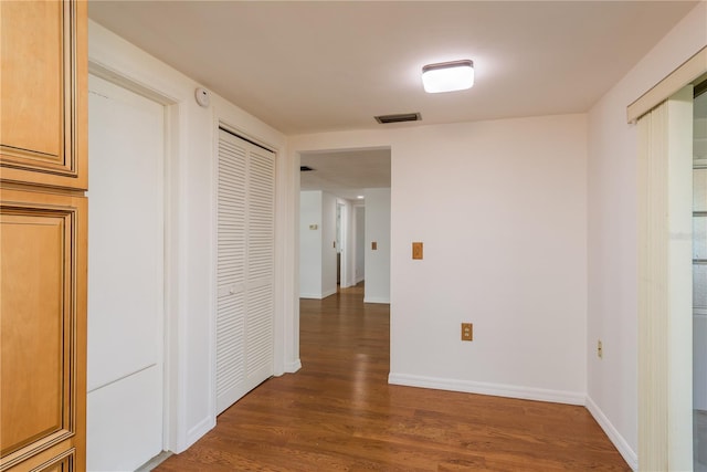 3547 Morley Dr, New Port Richey, FL 34652 - hall featuring wood finished floors and baseboards