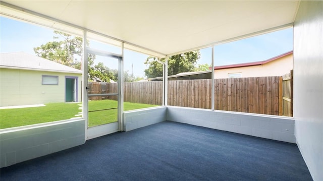 5725 18th Ave S, Gulfport, FL 33707 - view of unfurnished sunroom